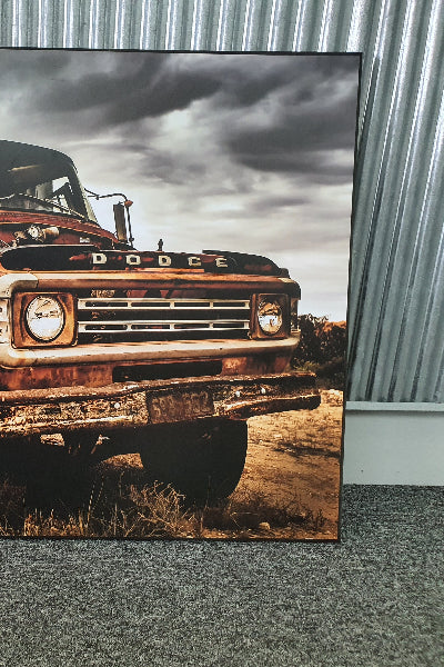 Dodge Truck Block Mount by Jeff Jones 46cm x 85cm