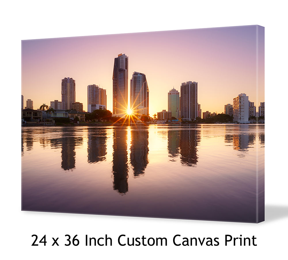 24 x 36 Inch Custom Canvas Print