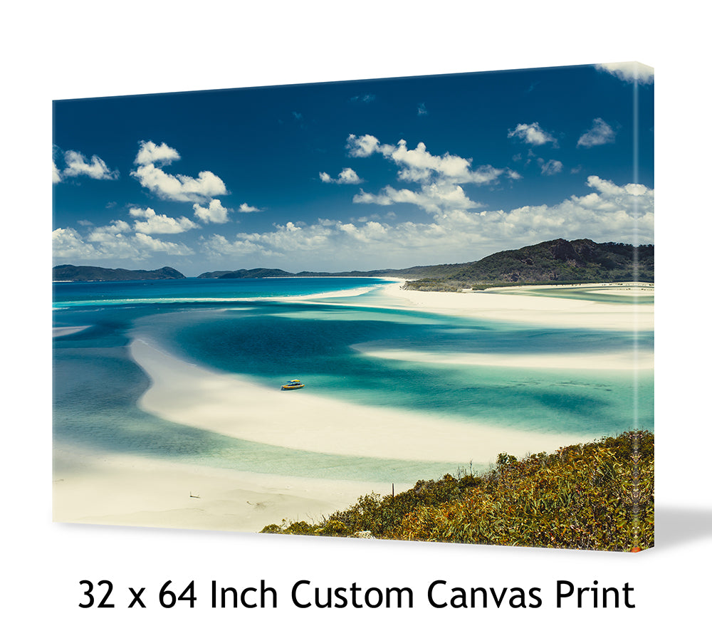 32 x 64 Inch Custom Canvas Print