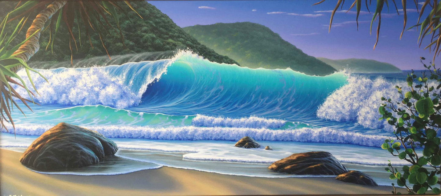 Endless Summer by Scott Christensen 165cm x 73cm (SOLD) contact us for more
