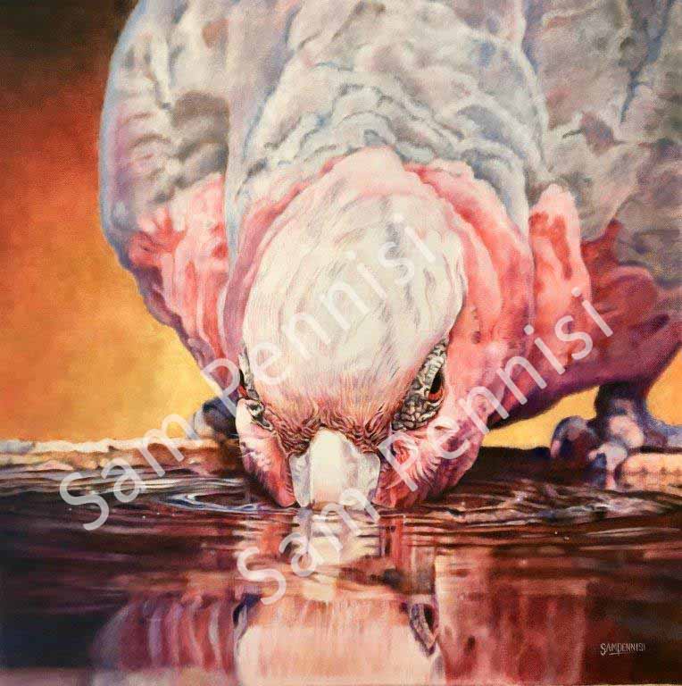 Reflection - by Sam Pennisi - Limited Edition Print on Canvas