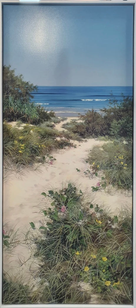 Raelean Hall - Stepping in the right direction 67cm x 151cm