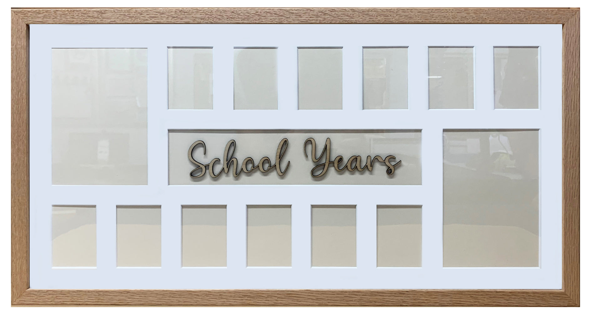 School Years Collage Photo Frame Customisable TJ Picture Framing