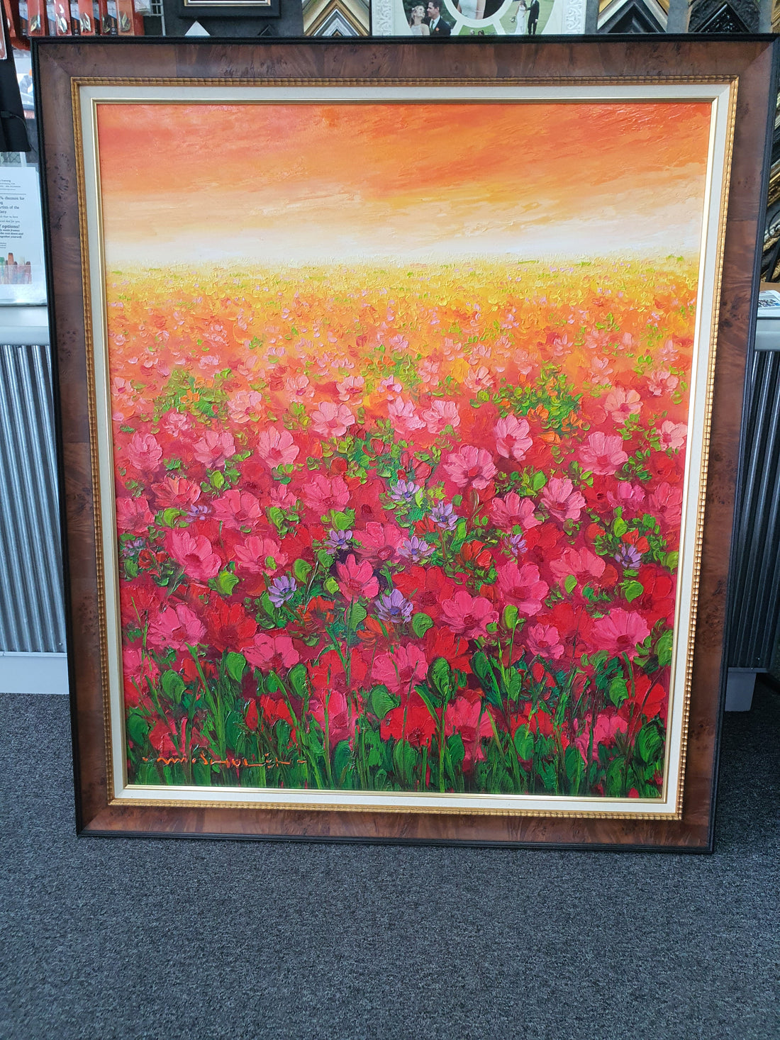 TJ Picture Framing Canvas Stretching of Your Art or Purchase