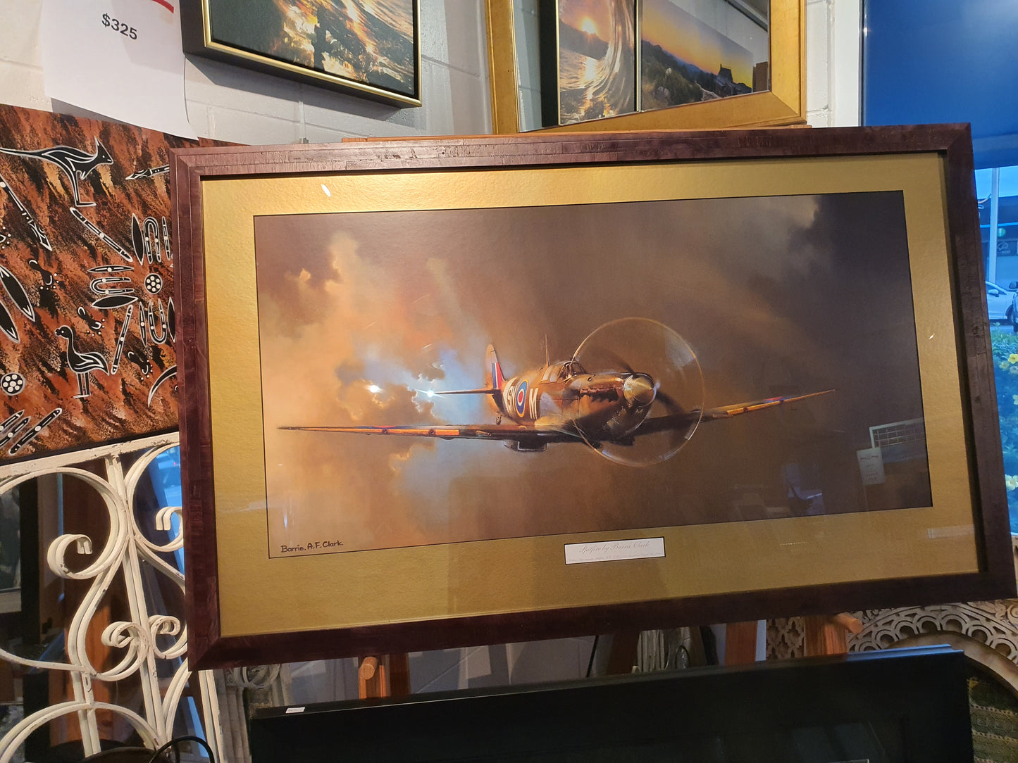 Spitfire by Barrie Clark -SOLD - Contact us for more