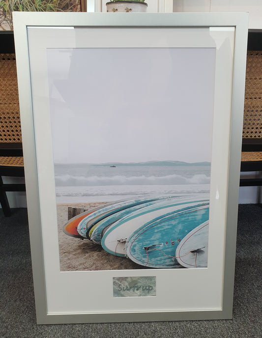 Surfs up by TJ Picture Framing 56cm x 82cm