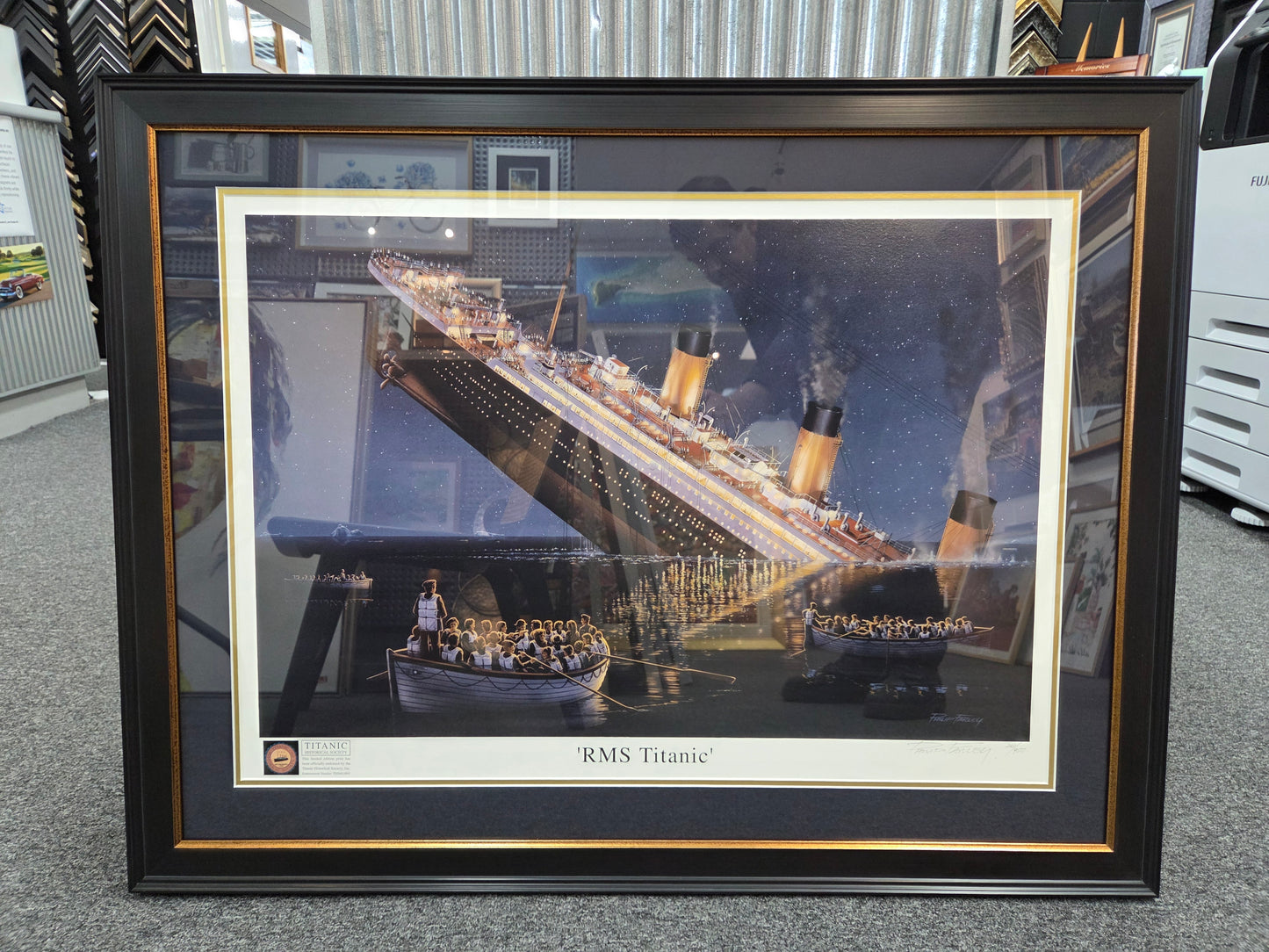 Titanic Limited Edition by Philip Farley 92cm x 72cm