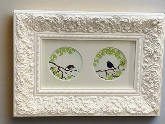 Minature paintings by Eileen McMahon