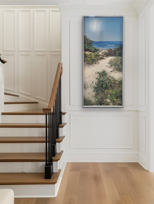 Raelean Hall - Stepping in the right direction 67cm x 151cm
