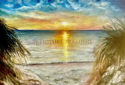 Sunshine Coast Sunrise - by Kartherin Murray - Limited Edition Canvas