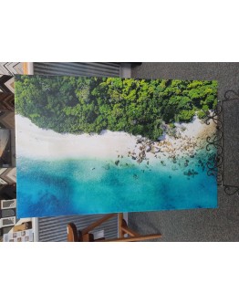 Coastline Canvas by TJ Picture Framing 78cm x 51cm