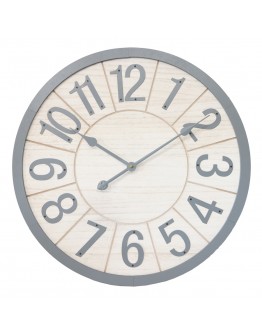 Grey Clock XL 60cm